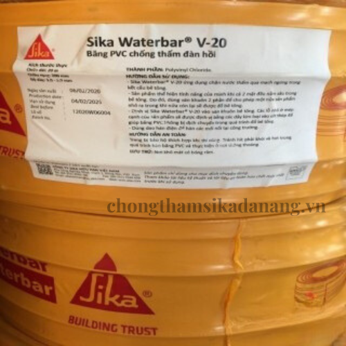 BĂNG CẢN NƯỚC SIKA WATERBARS V-20